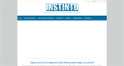 Desktop Screenshot of instinto.com.mx